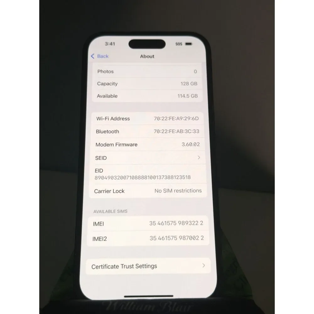 IPhone 14 Pro Deep Purple 128gb Used 6/10